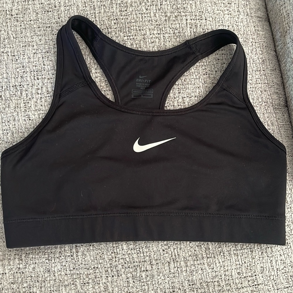 Nike medium sports bra runs small IMO